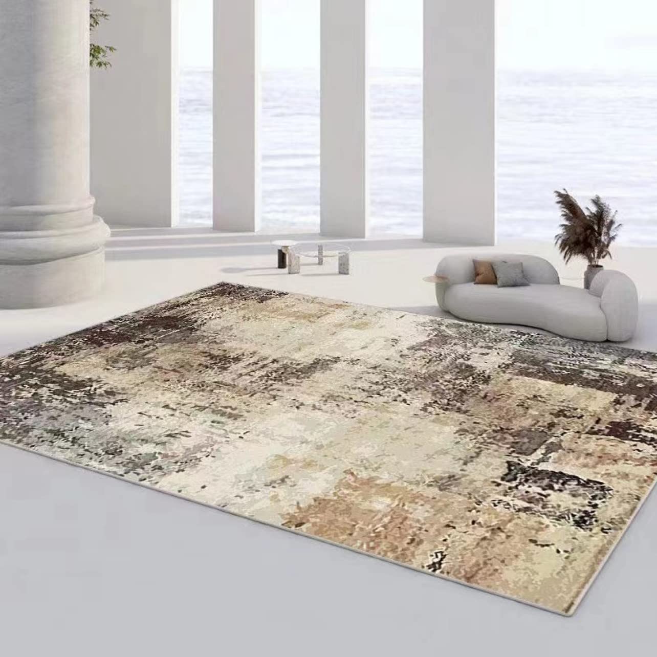 セール中★ラグカーペット★北欧★マイクロファイバー★洗える Amazon｜カーペット 洗える ラグ ラグマット 滑り止め付